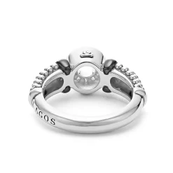 Sale LAGOS Ceramic And Diamond Circle Ring