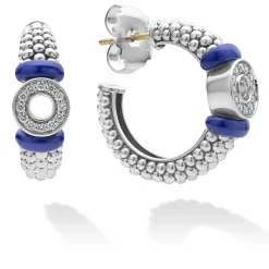 Shop LAGOS Ceramic And Diamond Circle Caviar Gift Set