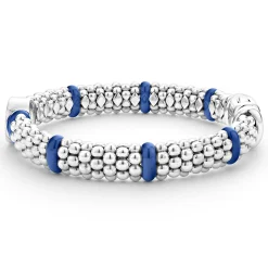 Clearance LAGOS Ceramic And Diamond Circle Bracelet | 9Mm