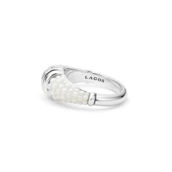 Store LAGOS Ceramic Diamond Stacking Ring