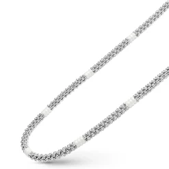 Shop LAGOS Ceramic Three Bead Station Caviar Necklace