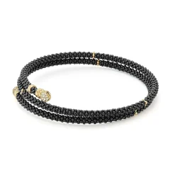 Discount LAGOS Ceramic Wrap Diamond Bracelet