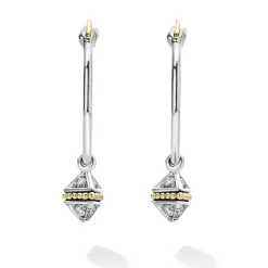Cheap LAGOS Charm Diamond Hoop Earrings