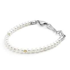 Best LAGOS Childs First Gold Station Pearl Bracelet