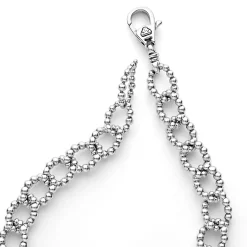Fashion LAGOS Circle Diamond Link Bracelet