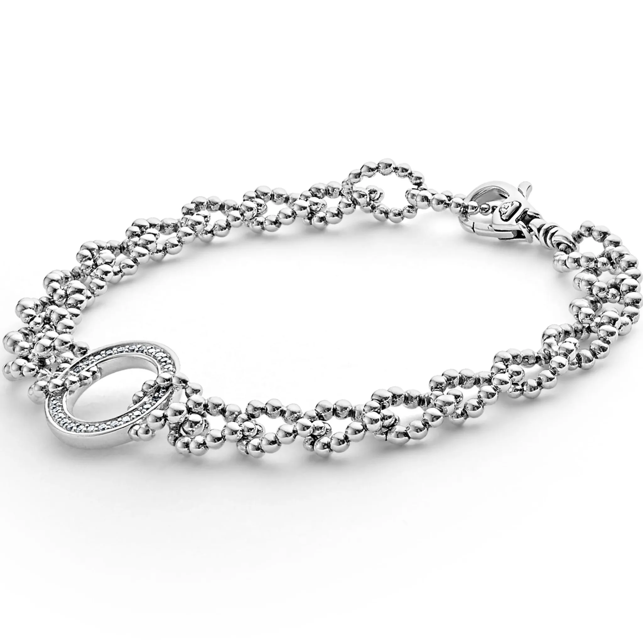 Best LAGOS Circle Diamond Link Bracelet