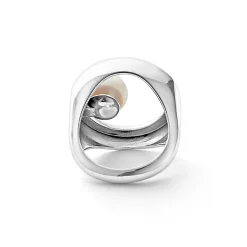 Flash Sale LAGOS Circle Pearl Statement Ring