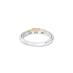 Store LAGOS Citrine And Diamond Stacking Ring