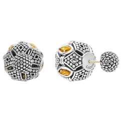 Cheap LAGOS Citrine Earring Backs