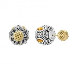 Cheap LAGOS Citrine Earring Backs