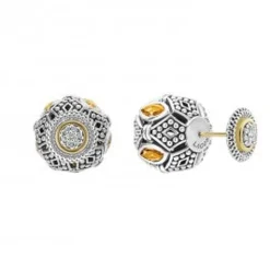 Cheap LAGOS Citrine Earring Backs
