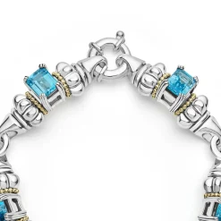 Flash Sale LAGOS Classic Swiss Blue Topaz Bracelet