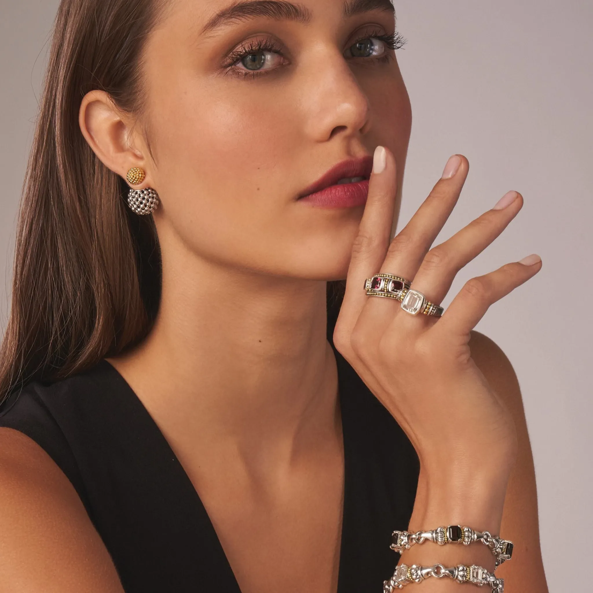 Store LAGOS Classic White Topaz Bracelet