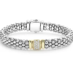 Outlet LAGOS Diamond Caviar Bracelet | 9Mm