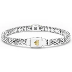 Outlet LAGOS Diamond Caviar Bracelet | 6Mm