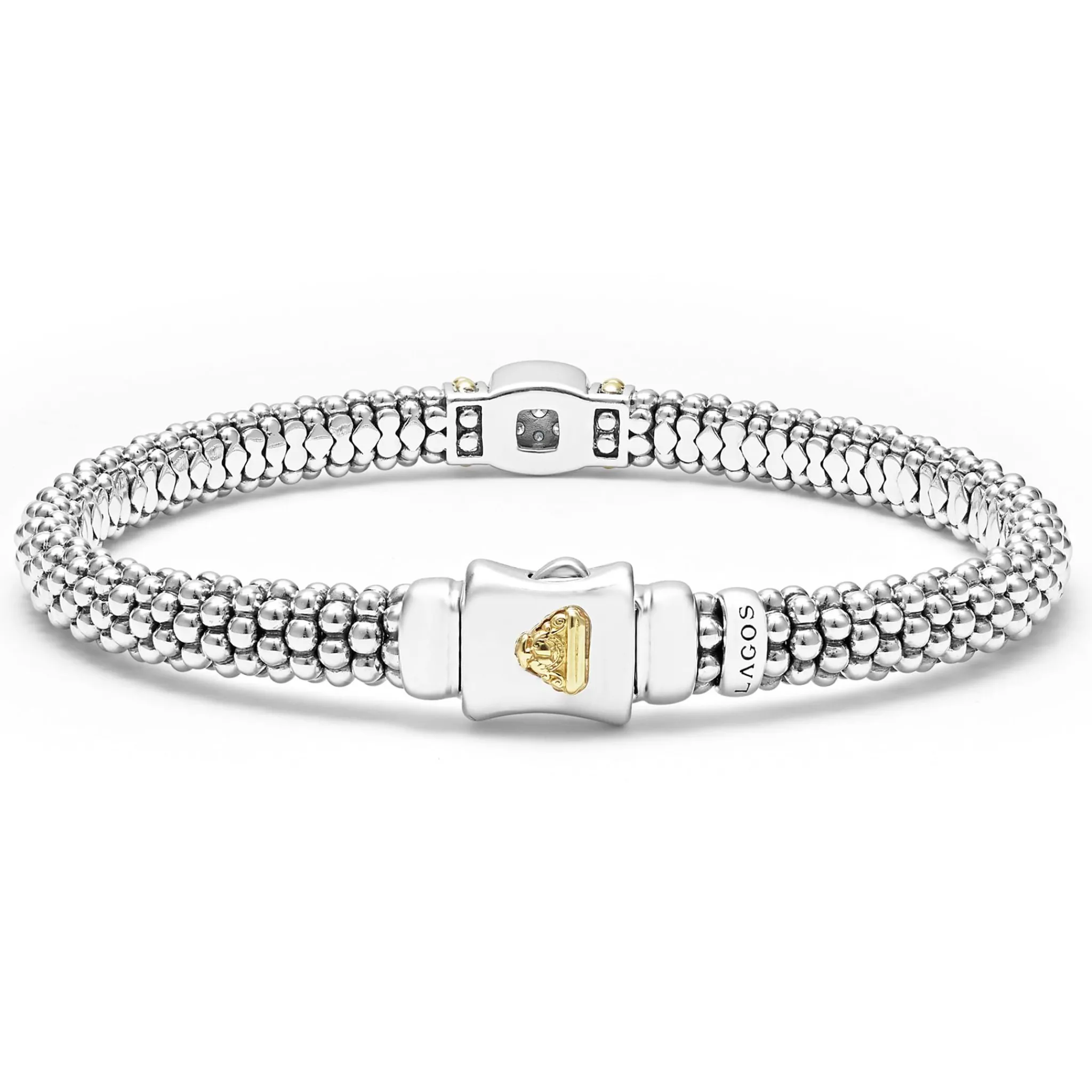 Outlet LAGOS Diamond Caviar Bracelet | 6Mm
