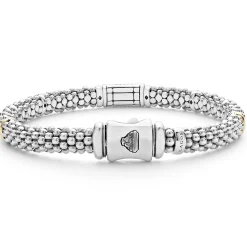 Fashion LAGOS Diamond Caviar Bracelet | 6Mm
