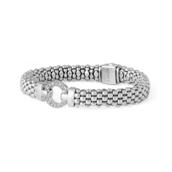 Store LAGOS Diamond Circle Caviar Bracelet | 9Mm