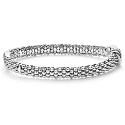 Best Sale LAGOS Diamond Circle Caviar Bracelet | 6Mm