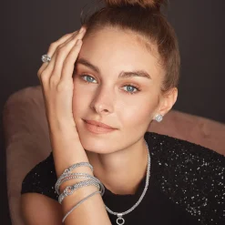 Best Sale LAGOS Diamond Circle Caviar Bracelet | 6Mm