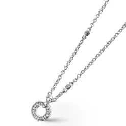 Shop LAGOS Diamond Circle Pendant Necklace