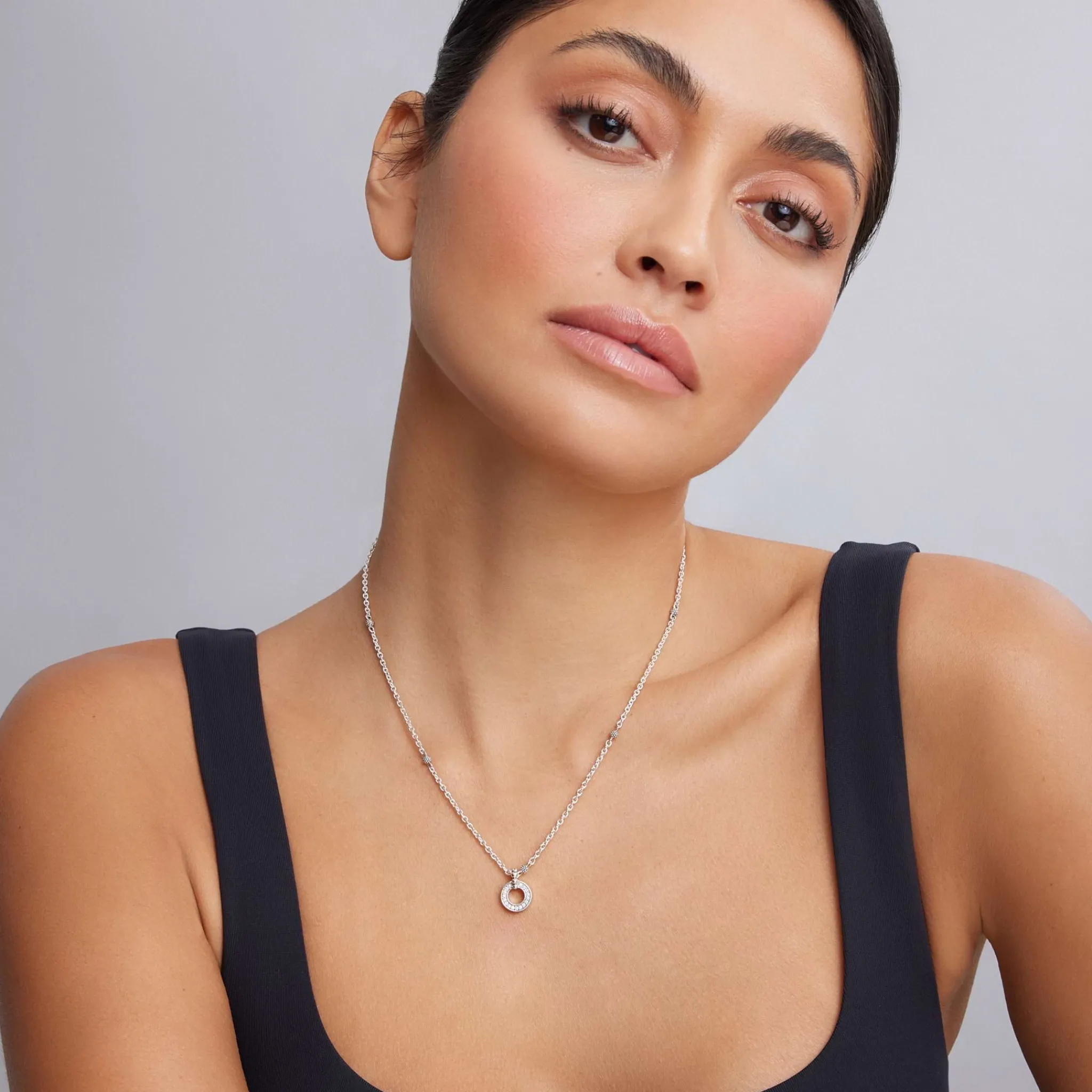 Best LAGOS Diamond Circle Pendant Necklace