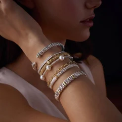 Best Sale LAGOS Diamond Cuff Bracelet | 8Mm