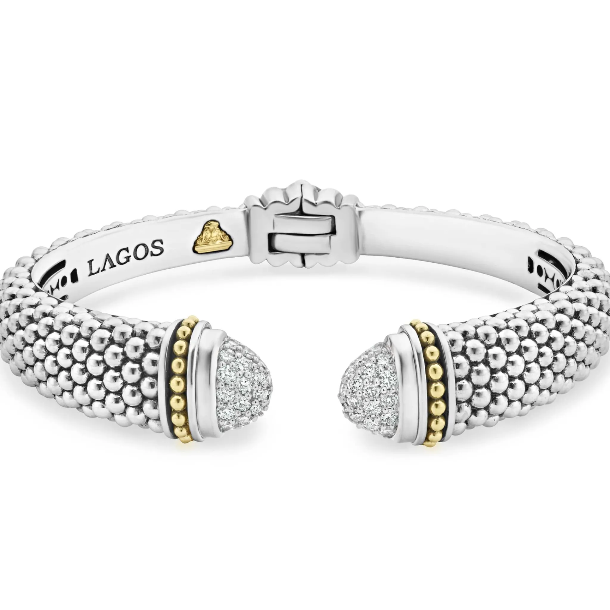 New LAGOS Diamond Cuff Bracelet | 12Mm