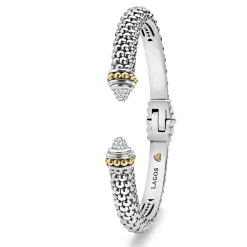 Hot LAGOS Diamond Cuff Bracelet | 8Mm