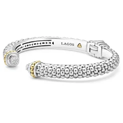 Hot LAGOS Diamond Cuff Bracelet | 8Mm