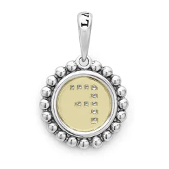 Fashion LAGOS Diamond F Initial Charm