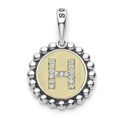 Outlet LAGOS Diamond H Initial Charm