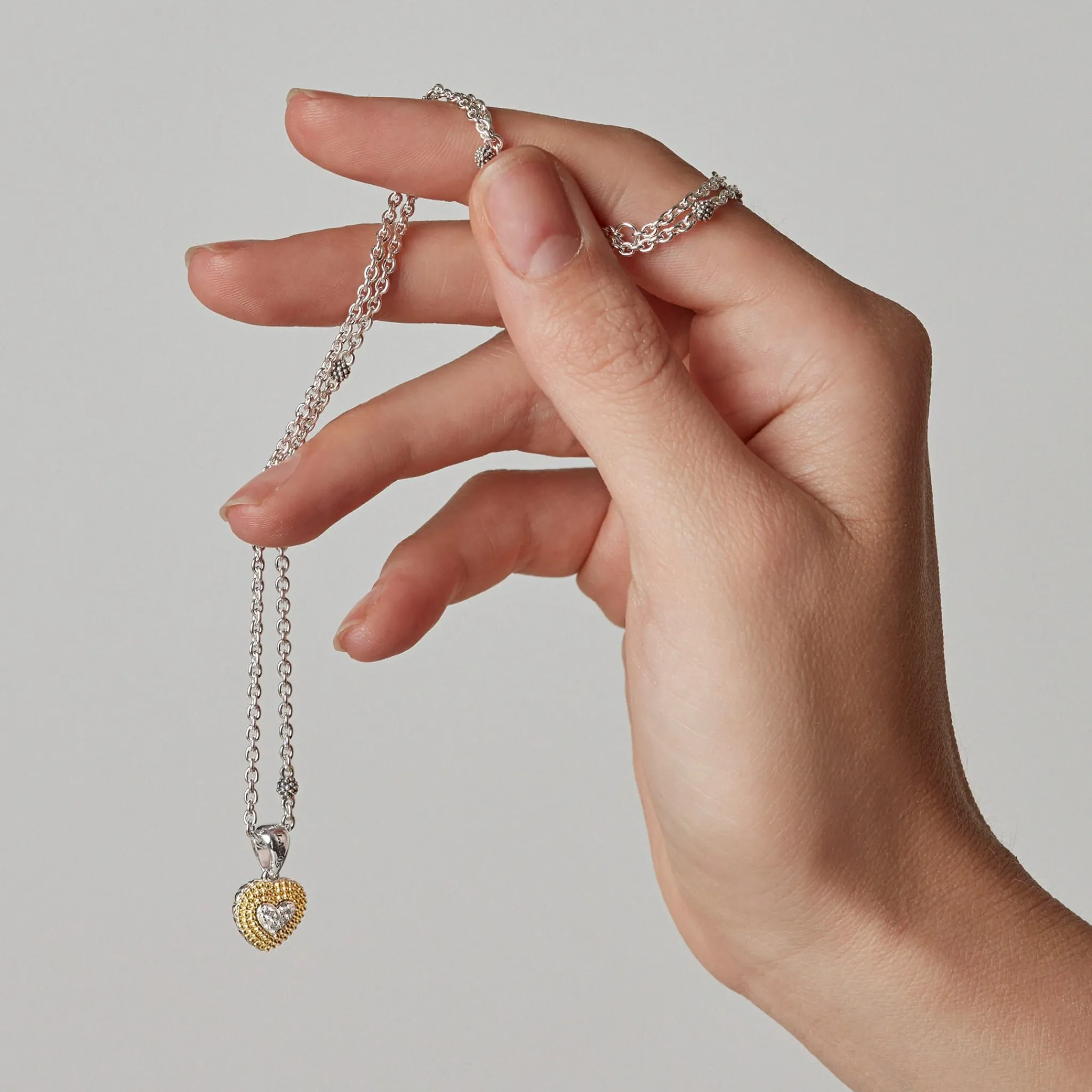 Sale LAGOS Diamond Heart Necklace