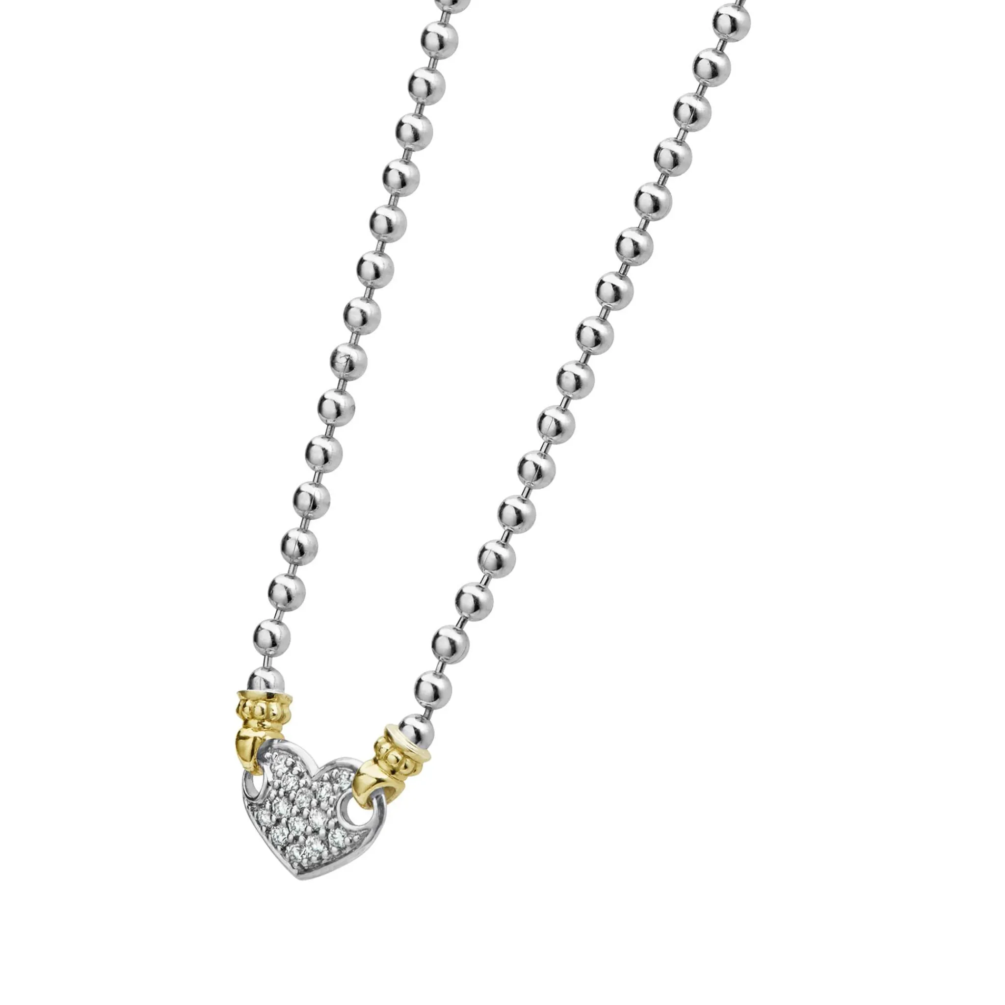 Best Sale LAGOS Diamond Heart Necklace