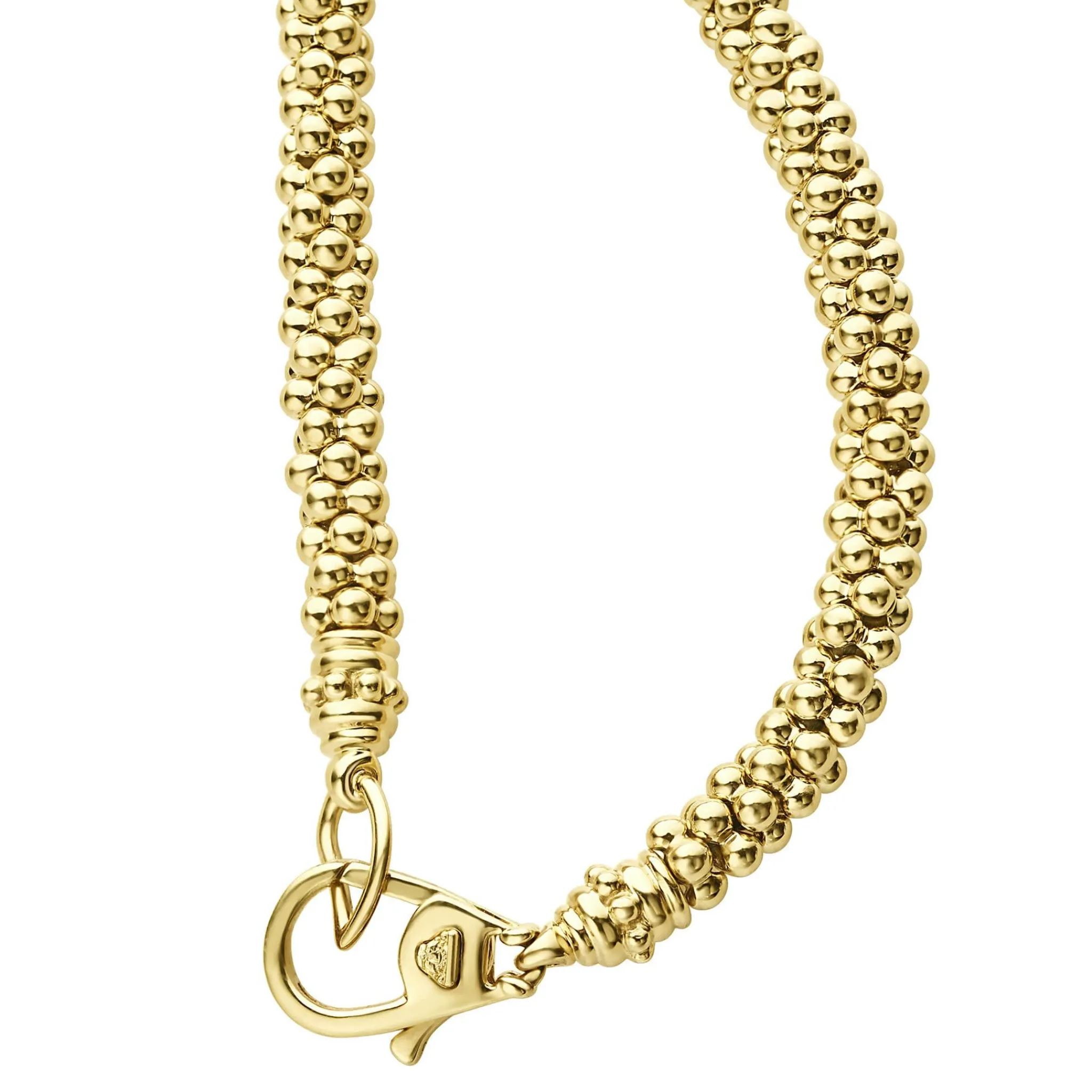 Best Sale LAGOS Diamond Long Station Caviar Necklace