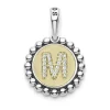 Shop LAGOS Diamond M Initial Charm