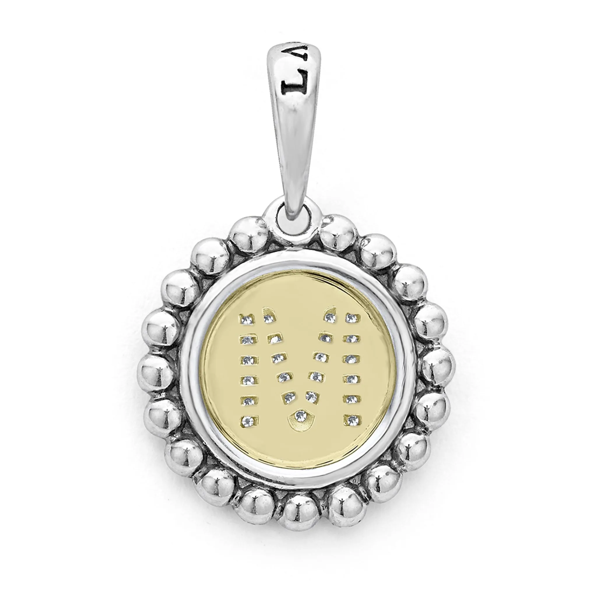 Shop LAGOS Diamond M Initial Charm
