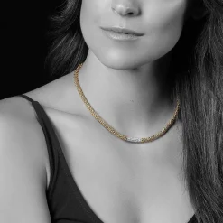 Sale LAGOS Diamond Medium Station Caviar Necklace