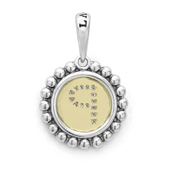 Hot LAGOS Diamond P Initial Charm