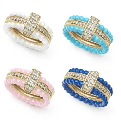 Best Sale LAGOS Diamond Stacking Ring Set