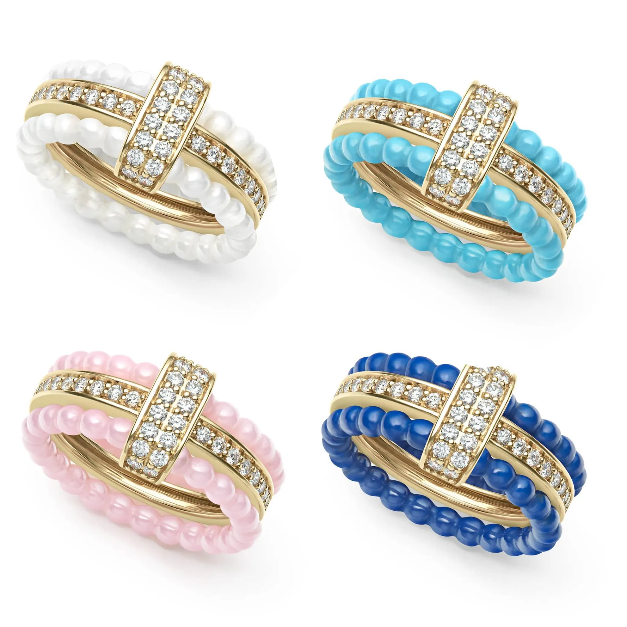 Best Sale LAGOS Diamond Stacking Ring Set