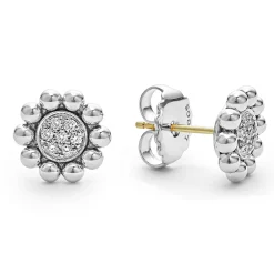 Cheap LAGOS Diamond Stud Earrings