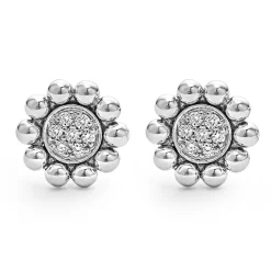Cheap LAGOS Diamond Stud Earrings