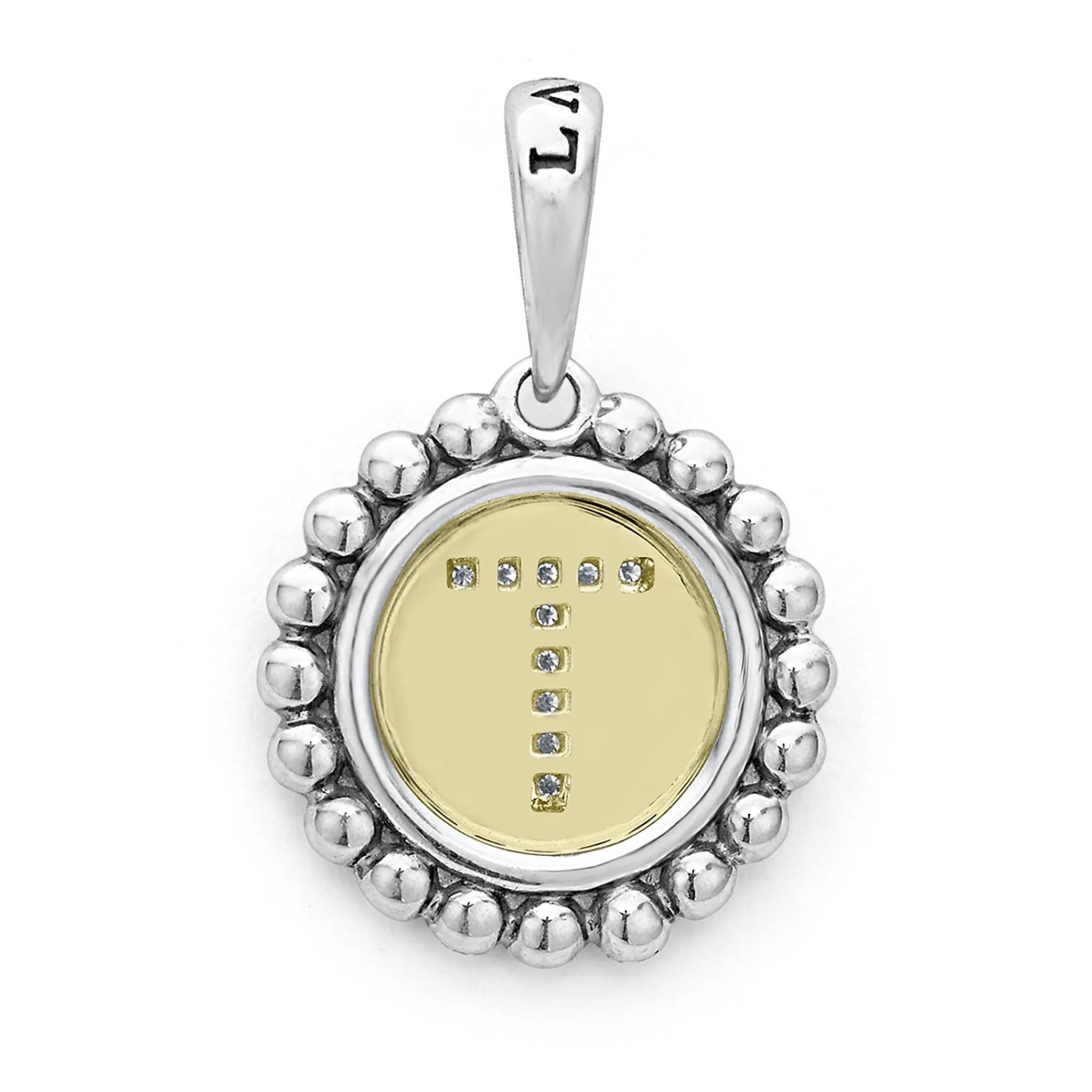 Shop LAGOS Diamond T Initial Charm