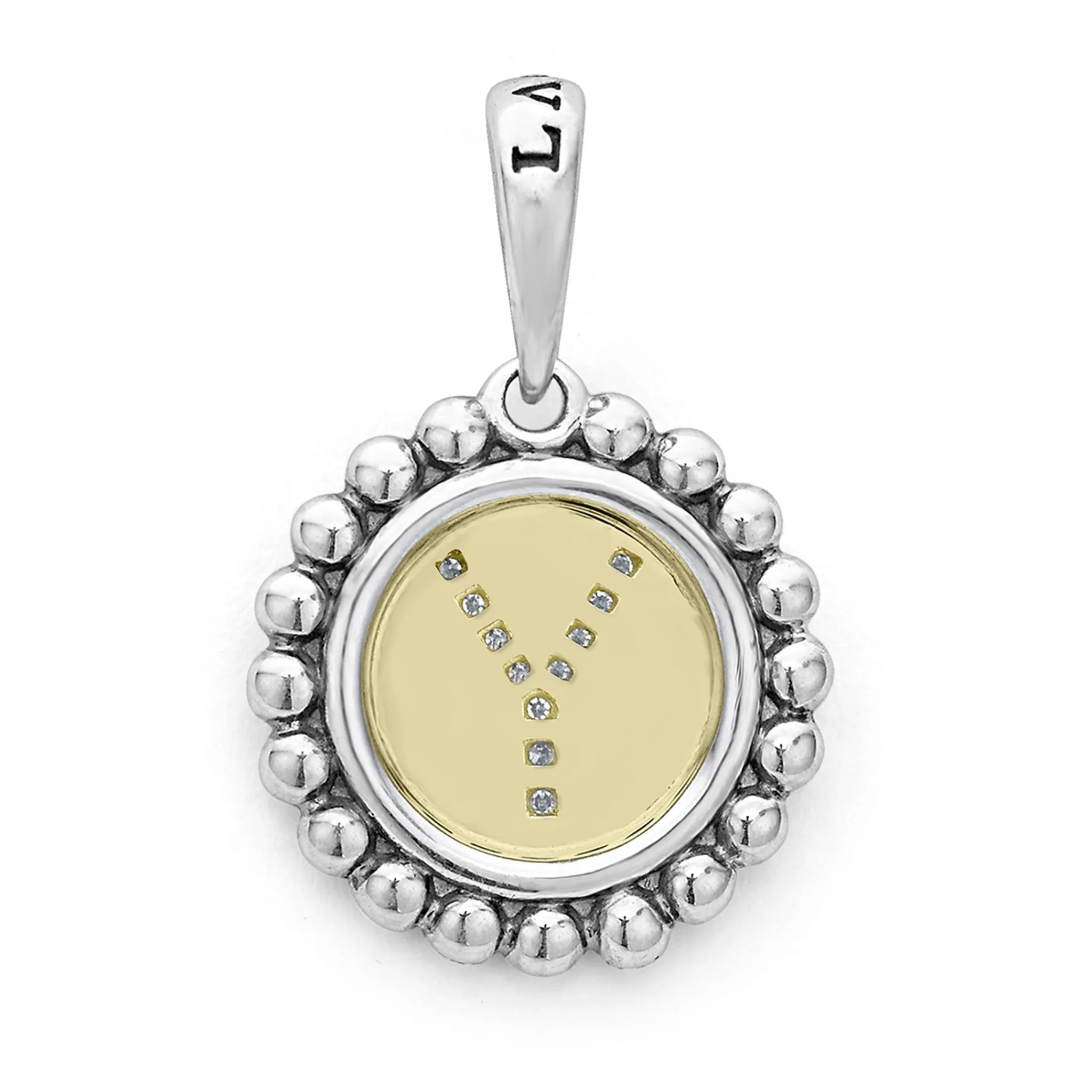 Sale LAGOS Diamond Y Initial Charm