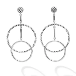 Store LAGOS Double Circle Drop Earrings