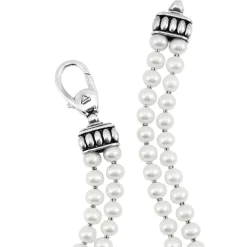 Store LAGOS Double Strand Pearl Necklace