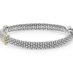 Best LAGOS Double X Caviar Diamond Bracelet | 6Mm