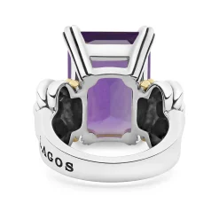 Sale LAGOS Extra Large Emerald-Cut Amethyst Ring