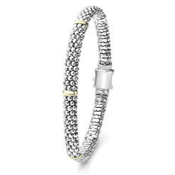 Best LAGOS Five Gold Station Caviar Bracelet | 6Mm
